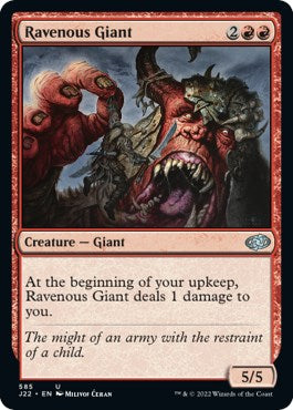 Ravenous Giant [Jumpstart 2022] MTG Single Magic: The Gathering    | Red Claw Gaming