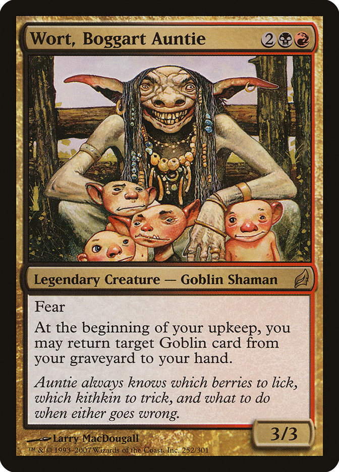 Wort, Boggart Auntie [Lorwyn] MTG Single Magic: The Gathering    | Red Claw Gaming