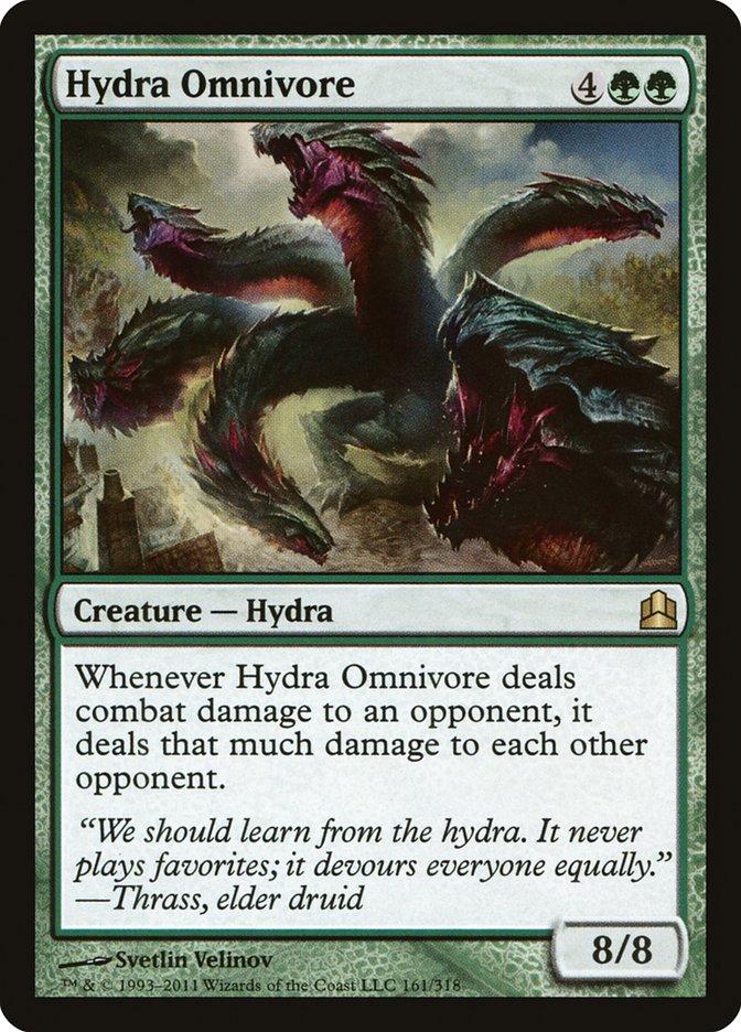 Hydra Omnivore [Commander 2011] MTG Single Magic: The Gathering    | Red Claw Gaming