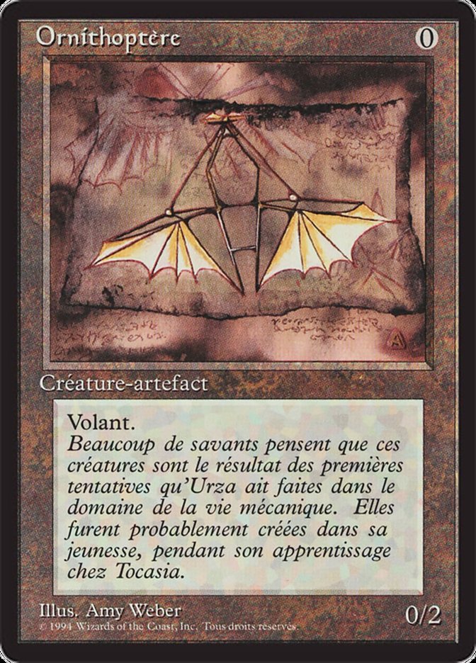 Ornithopter [Foreign Black Border] MTG Single Magic: The Gathering    | Red Claw Gaming