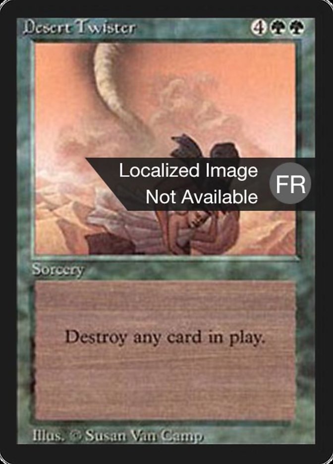 Desert Twister [Foreign Black Border] MTG Single Magic: The Gathering    | Red Claw Gaming