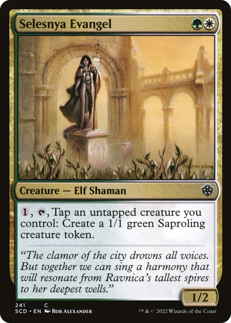 Selesnya Evangel [Starter Commander Decks] MTG Single Magic: The Gathering    | Red Claw Gaming