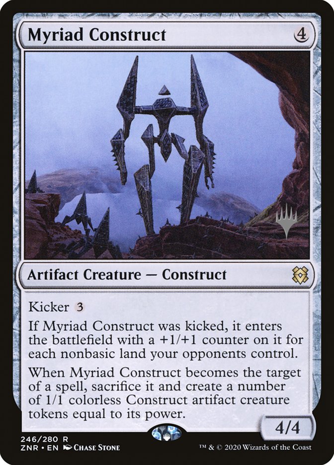 Myriad Construct (Promo Pack) [Zendikar Rising Promos] MTG Single Magic: The Gathering    | Red Claw Gaming