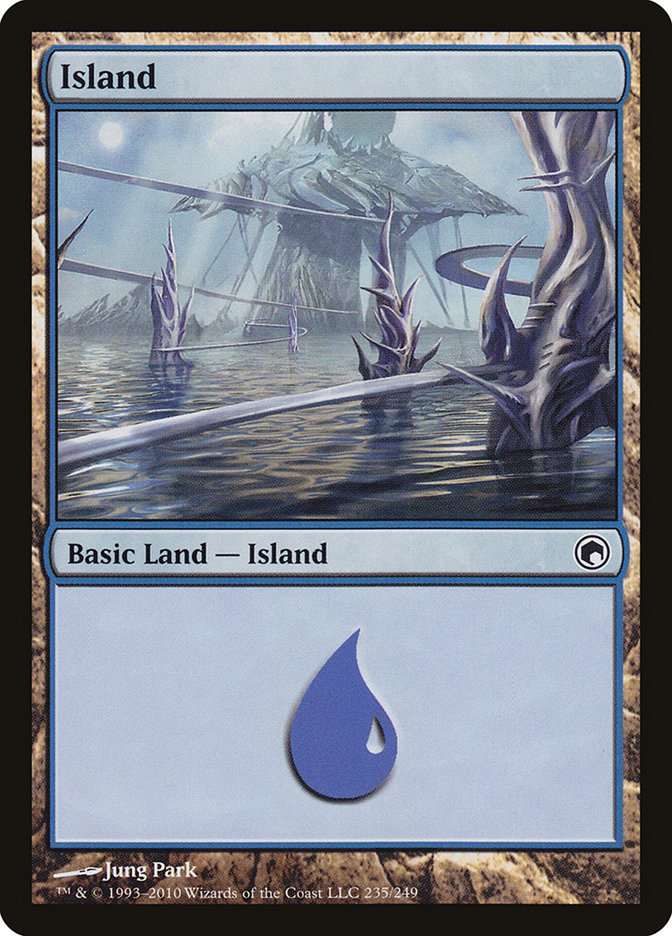 Island (235) [Scars of Mirrodin] MTG Single Magic: The Gathering    | Red Claw Gaming