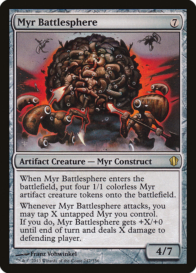 Myr Battlesphere [Commander 2013] MTG Single Magic: The Gathering    | Red Claw Gaming