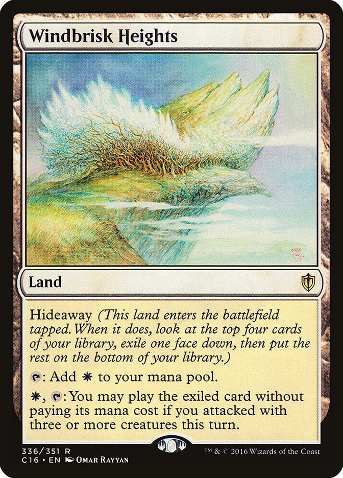 Windbrisk Heights [Commander 2016] MTG Single Magic: The Gathering    | Red Claw Gaming