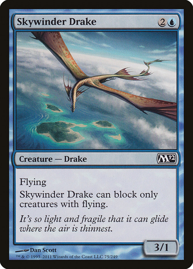 Skywinder Drake [Magic 2012] MTG Single Magic: The Gathering    | Red Claw Gaming