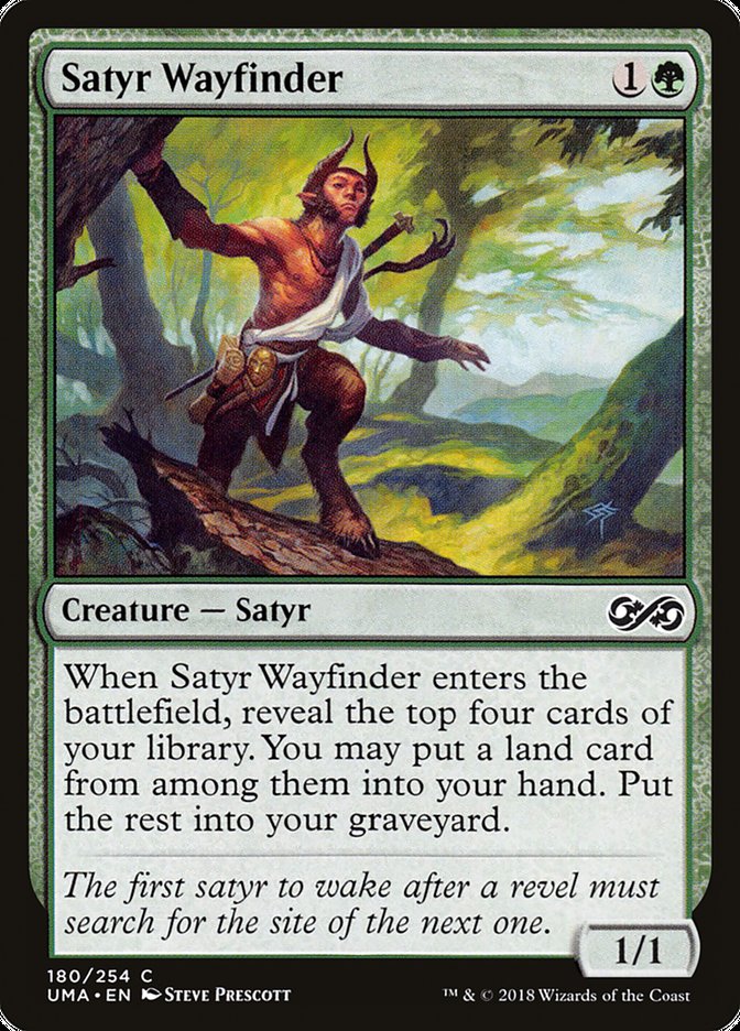 Satyr Wayfinder [Ultimate Masters] MTG Single Magic: The Gathering    | Red Claw Gaming