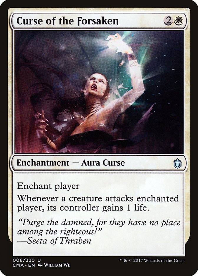 Curse of the Forsaken [Commander Anthology] MTG Single Magic: The Gathering    | Red Claw Gaming