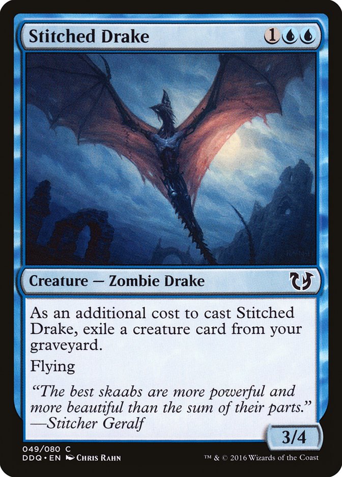 Stitched Drake [Duel Decks: Blessed vs. Cursed] MTG Single Magic: The Gathering    | Red Claw Gaming
