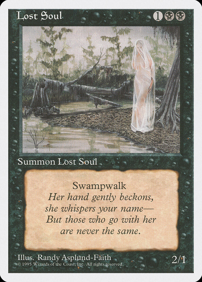 Lost Soul [Fourth Edition] MTG Single Magic: The Gathering    | Red Claw Gaming