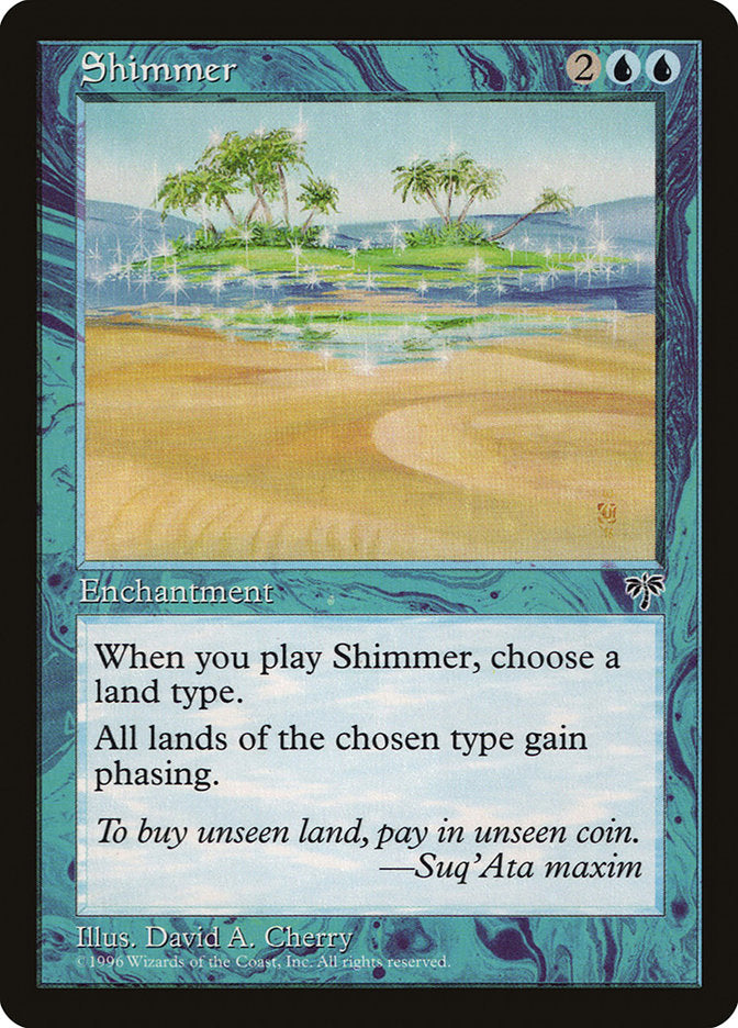 Shimmer [Mirage] MTG Single Magic: The Gathering    | Red Claw Gaming