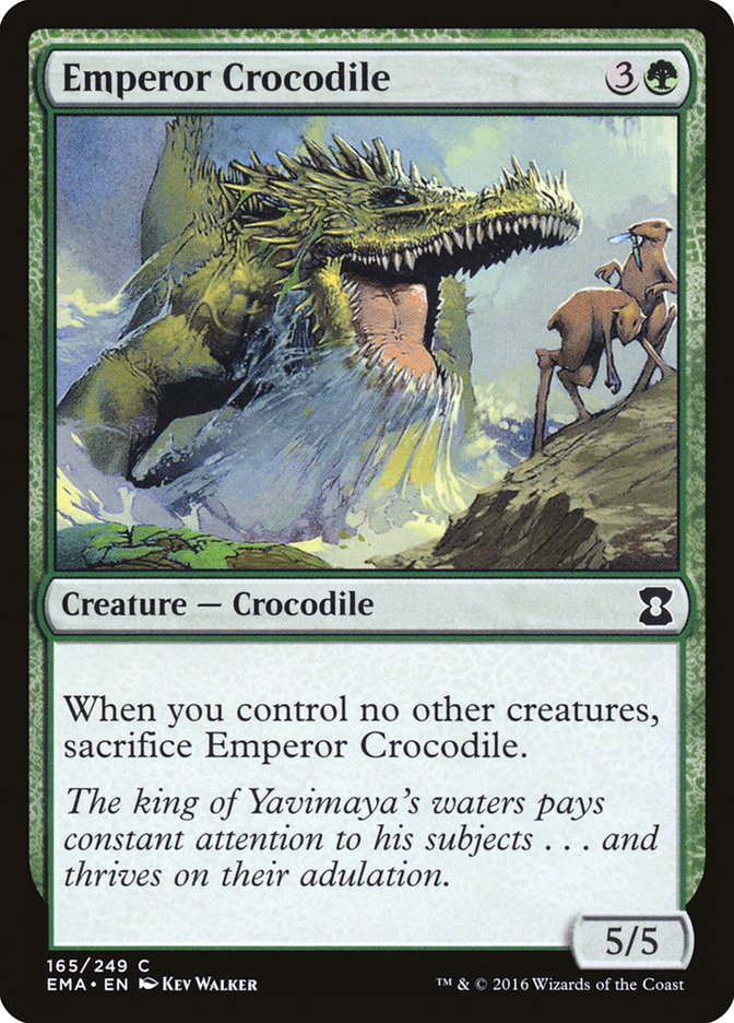 Emperor Crocodile [Eternal Masters] MTG Single Magic: The Gathering    | Red Claw Gaming