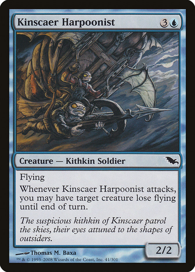 Kinscaer Harpoonist [Shadowmoor] MTG Single Magic: The Gathering    | Red Claw Gaming