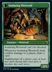 Suspicious Stowaway // Seafaring Werewolf [Innistrad: Midnight Hunt] MTG Single Magic: The Gathering    | Red Claw Gaming