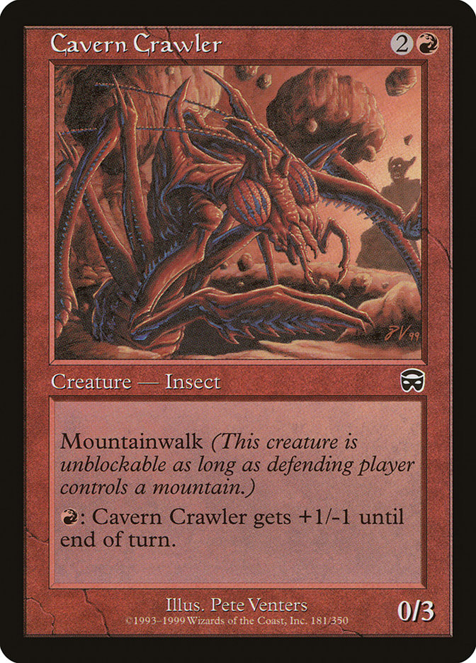 Cavern Crawler [Mercadian Masques] MTG Single Magic: The Gathering    | Red Claw Gaming