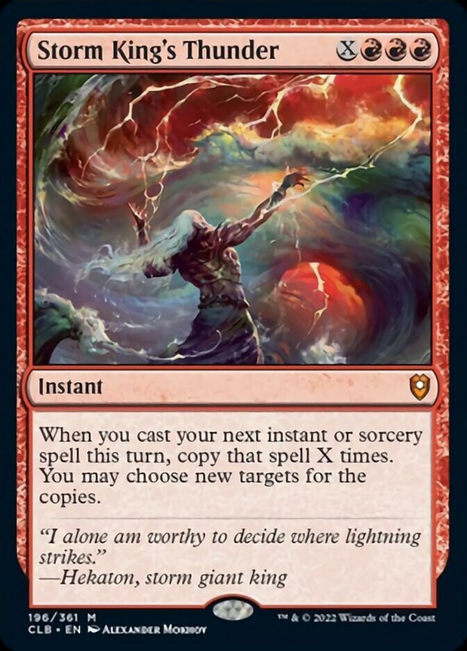 Storm King's Thunder [Commander Legends: Battle for Baldur's Gate] MTG Single Magic: The Gathering    | Red Claw Gaming