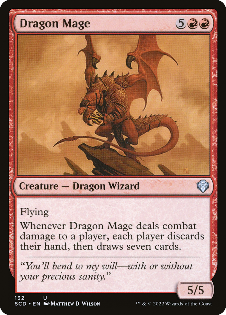 Dragon Mage [Starter Commander Decks] MTG Single Magic: The Gathering    | Red Claw Gaming