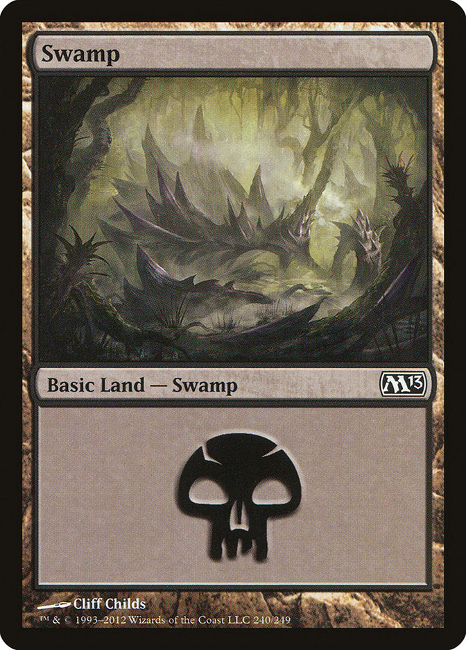 Swamp (240) [Magic 2013] MTG Single Magic: The Gathering    | Red Claw Gaming