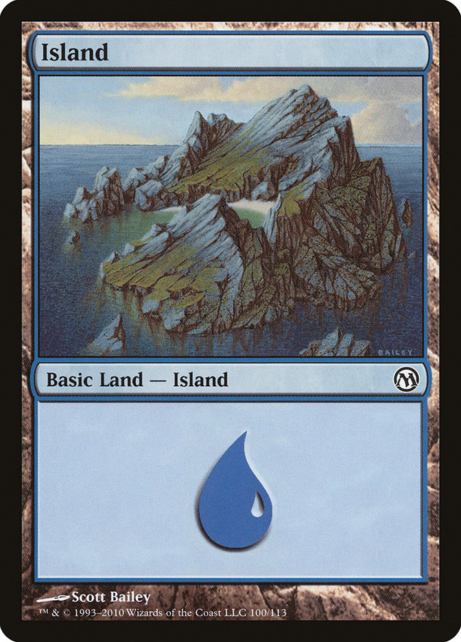 Island (100) [Duels of the Planeswalkers] MTG Single Magic: The Gathering    | Red Claw Gaming