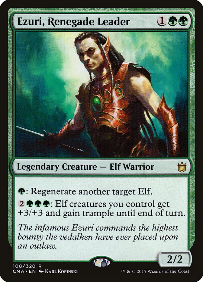 Ezuri, Renegade Leader [Commander Anthology] MTG Single Magic: The Gathering    | Red Claw Gaming