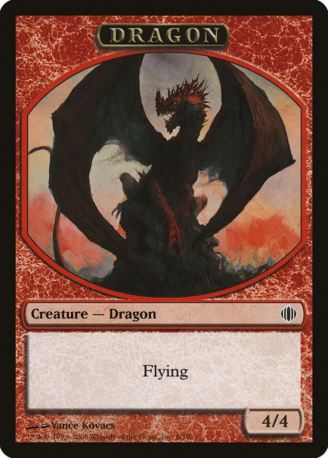 Dragon Token [Shards of Alara Tokens] MTG Single Magic: The Gathering    | Red Claw Gaming