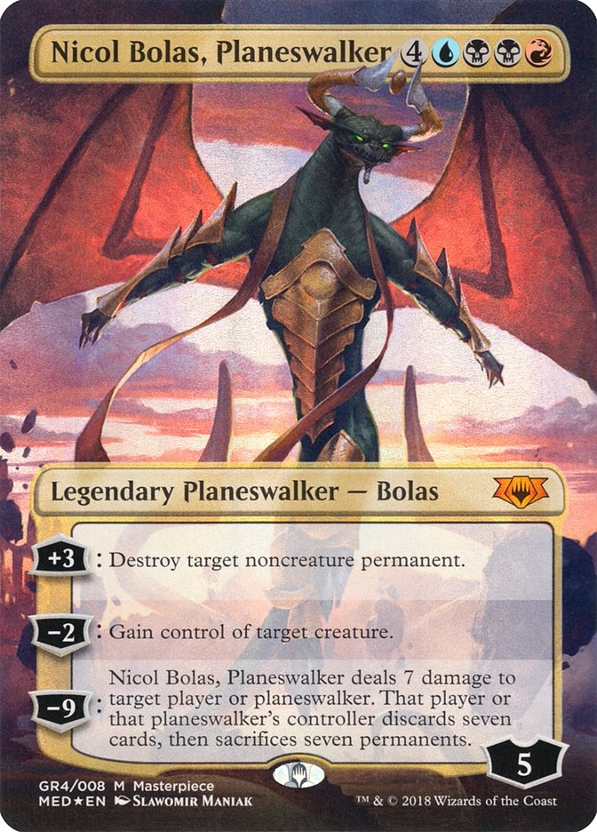 Nicol Bolas, Planeswalker [Mythic Edition] MTG Single Magic: The Gathering    | Red Claw Gaming