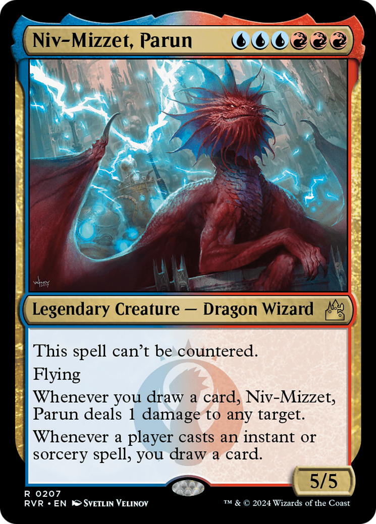 Niv-Mizzet, Parun [Ravnica Remastered] MTG Single Magic: The Gathering    | Red Claw Gaming