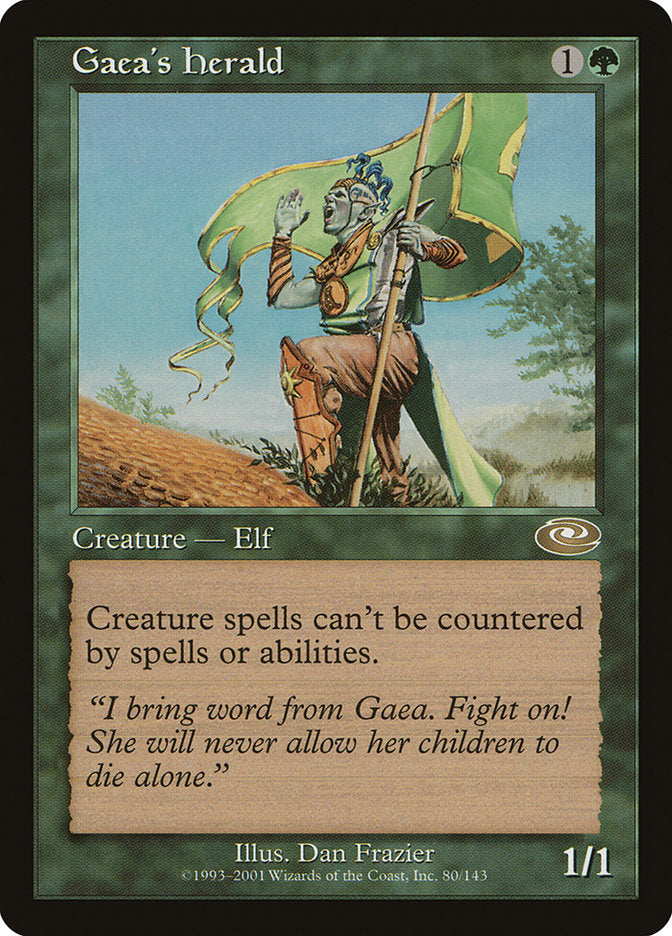 Gaea's Herald [Planeshift] MTG Single Magic: The Gathering    | Red Claw Gaming