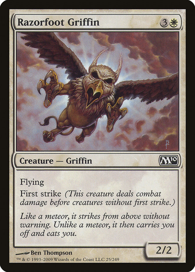 Razorfoot Griffin [Magic 2010] MTG Single Magic: The Gathering    | Red Claw Gaming