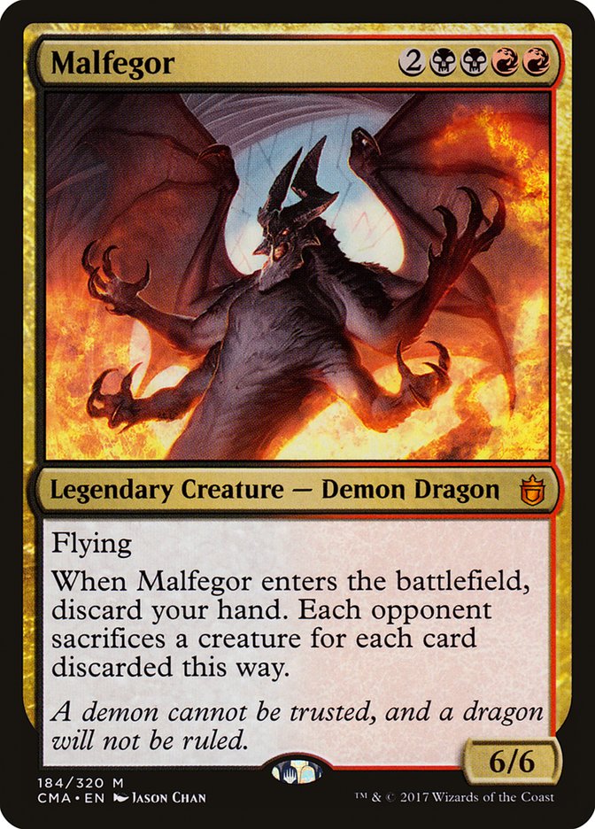 Malfegor [Commander Anthology] MTG Single Magic: The Gathering    | Red Claw Gaming