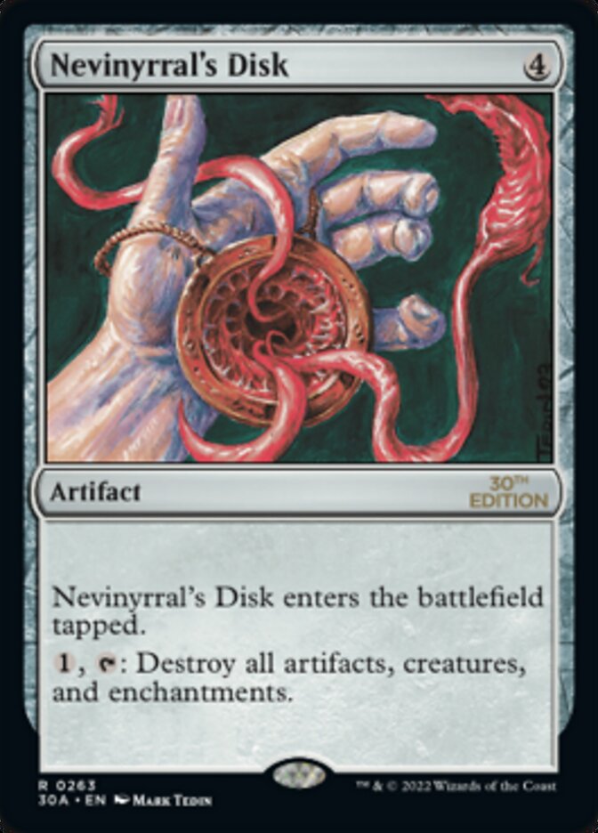 Nevinyrral's Disk [30th Anniversary Edition] MTG Single Magic: The Gathering    | Red Claw Gaming