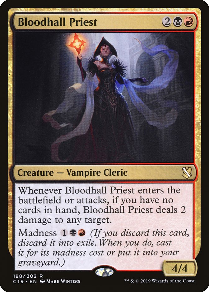 Bloodhall Priest [Commander 2019] MTG Single Magic: The Gathering    | Red Claw Gaming