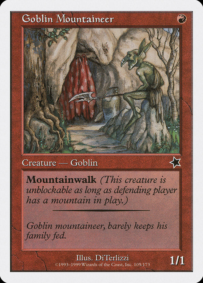 Goblin Mountaineer [Starter 1999] MTG Single Magic: The Gathering    | Red Claw Gaming