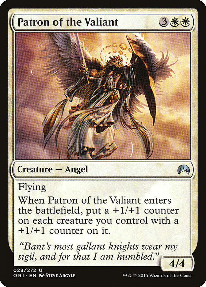 Patron of the Valiant [Magic Origins] MTG Single Magic: The Gathering    | Red Claw Gaming