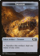 Soldier // Treasure Double-Sided Token [Core Set 2021 Tokens] MTG Single Magic: The Gathering    | Red Claw Gaming