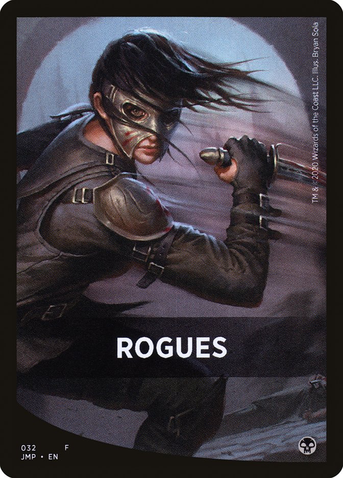 Rogues Theme Card [Jumpstart Front Cards] MTG Single Magic: The Gathering    | Red Claw Gaming