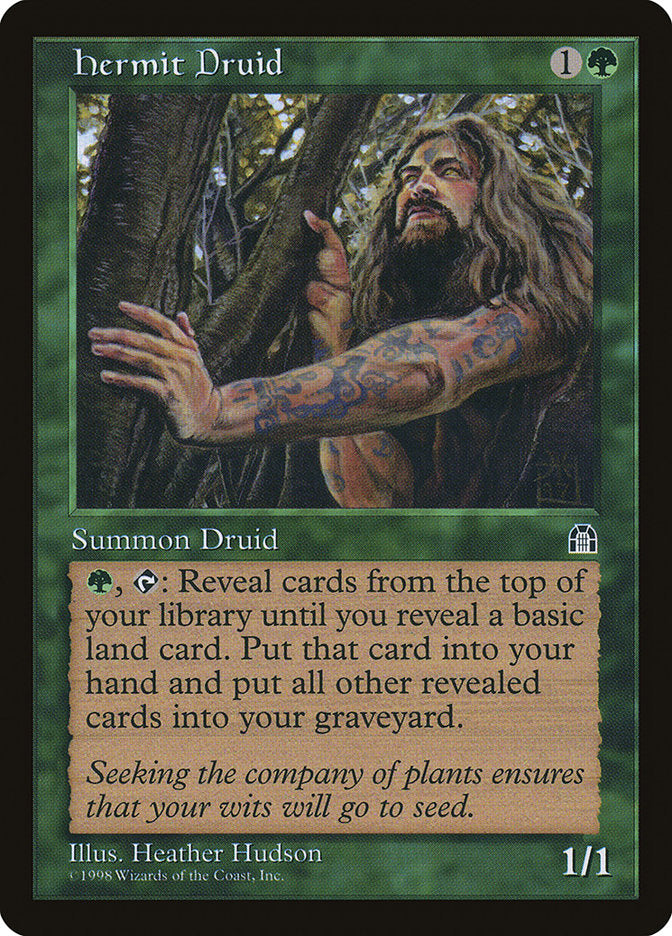 Hermit Druid [Stronghold] MTG Single Magic: The Gathering    | Red Claw Gaming