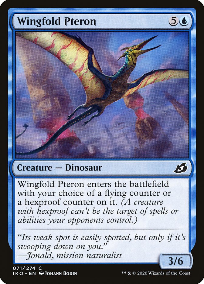 Wingfold Pteron [Ikoria: Lair of Behemoths] MTG Single Magic: The Gathering    | Red Claw Gaming