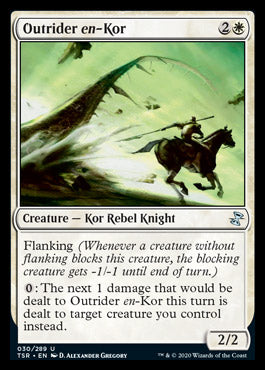 Outrider en-Kor [Time Spiral Remastered] MTG Single Magic: The Gathering    | Red Claw Gaming