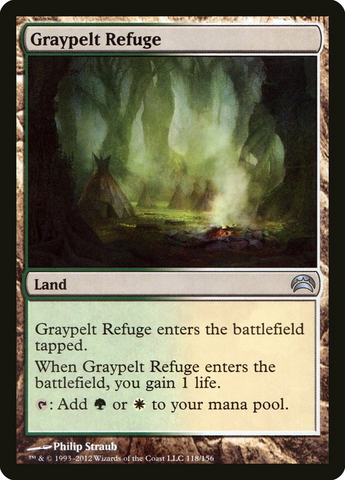 Graypelt Refuge [Planechase 2012] MTG Single Magic: The Gathering    | Red Claw Gaming