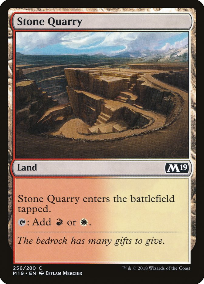 Stone Quarry [Core Set 2019] MTG Single Magic: The Gathering    | Red Claw Gaming