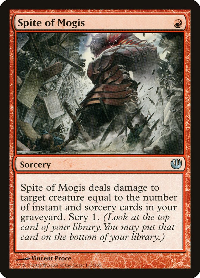 Spite of Mogis [Journey into Nyx] MTG Single Magic: The Gathering    | Red Claw Gaming