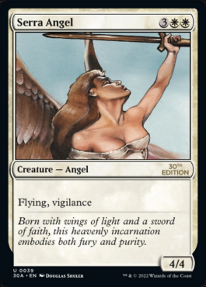 Serra Angel [30th Anniversary Edition] MTG Single Magic: The Gathering    | Red Claw Gaming