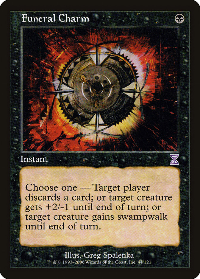 Funeral Charm [Time Spiral Timeshifted] MTG Single Magic: The Gathering    | Red Claw Gaming