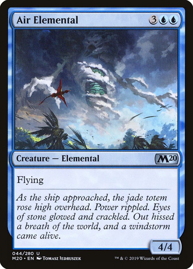 Air Elemental [Core Set 2020] MTG Single Magic: The Gathering    | Red Claw Gaming