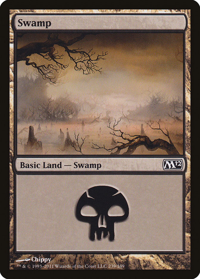 Swamp (239) [Magic 2012] MTG Single Magic: The Gathering    | Red Claw Gaming