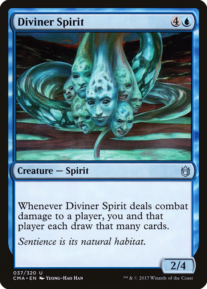 Diviner Spirit [Commander Anthology] MTG Single Magic: The Gathering    | Red Claw Gaming