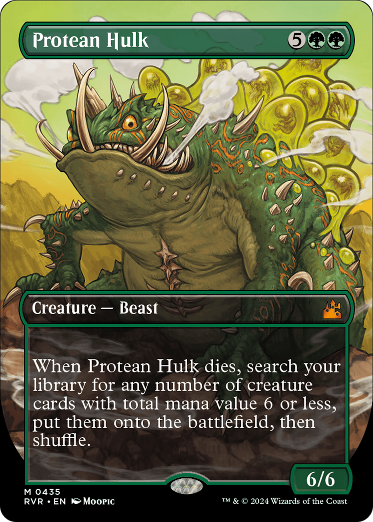 Protean Hulk (Anime Borderless) [Ravnica Remastered] MTG Single Magic: The Gathering    | Red Claw Gaming