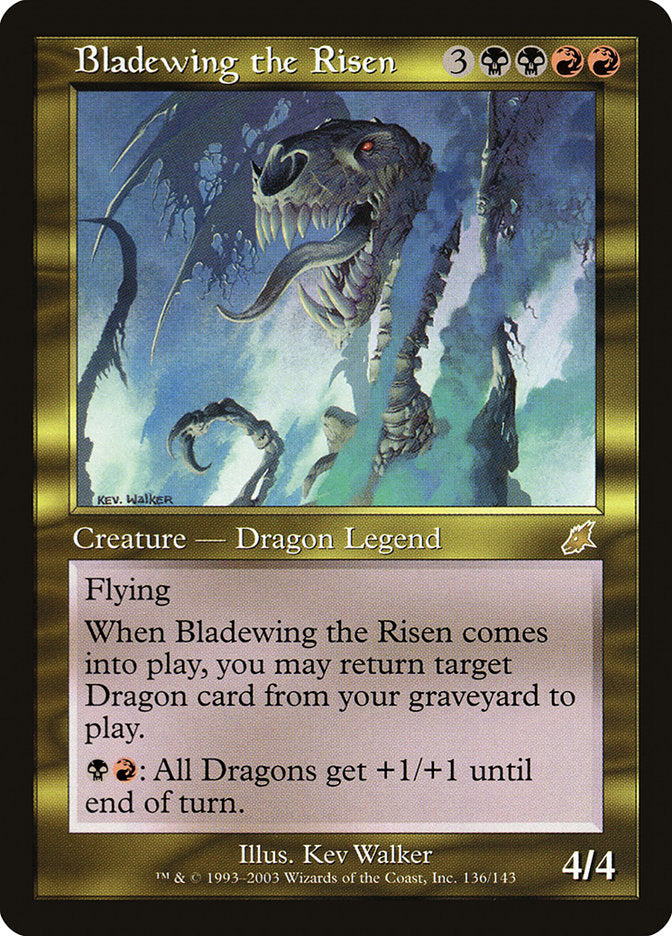 Bladewing the Risen [Scourge] MTG Single Magic: The Gathering    | Red Claw Gaming